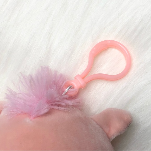 SQUISHMALLOWS Pandora Pegasus Keyring Clip Plush Small - Picture 7 of 9